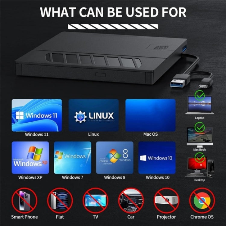 Graveur DVD Externe BT670 : Accessoire Gaming Pratique