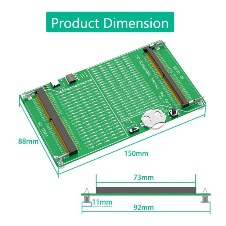 YNS-03 DDR4/DD5 Memory Tester for PCs and Accessories