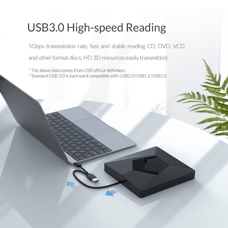 Pilote de CD externe USB 3.0 ORICO pour PC Gaming