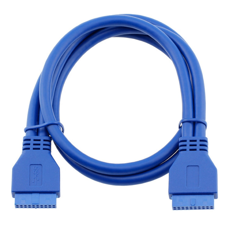 Câble USB3.0 de 50cm pour carte mère, câble 20 broches, extension mère-femelle, conversion F-F