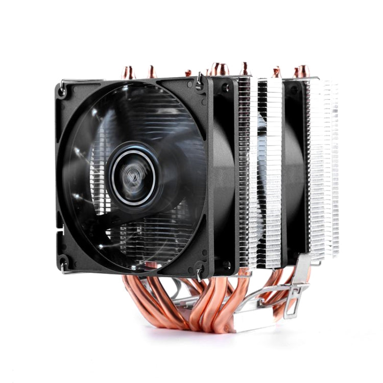 Radiateur CPU Silencieux 6 Tubes PWM pour PC Gaming