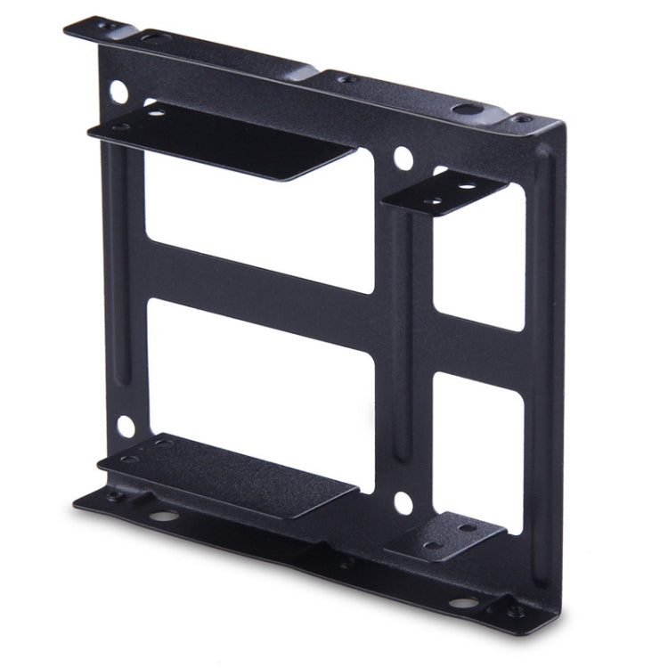 Kit de montage métallique pour disque dur externe SSD, support adaptateur avec câbles d'alimentation de données SATA et vis, 2.5 à 3.5 pouces