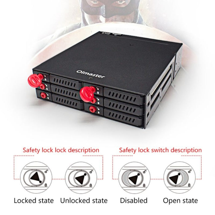 OImaster MR-6601 Hard Drive Enclosure for Gaming PC