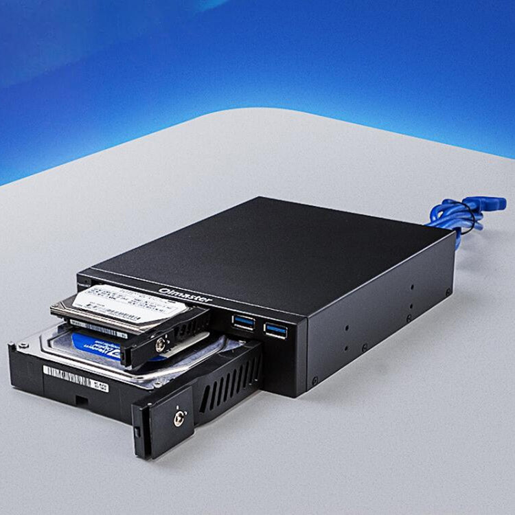 Support de disque dur MR-6203 pour PC gaming à double baie