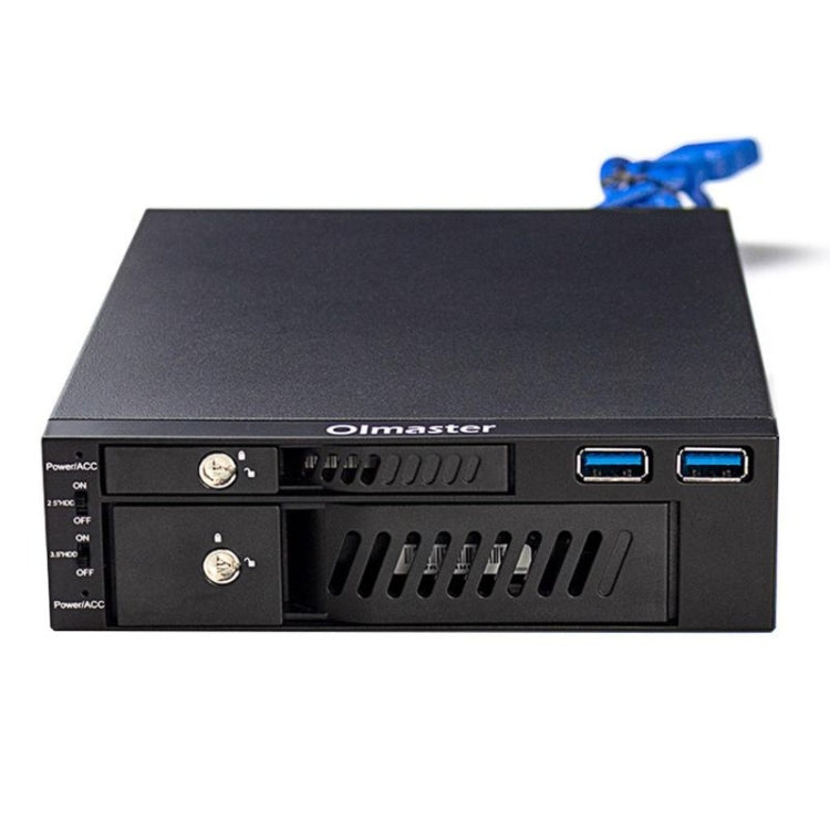 Support de disque dur MR-6203 pour PC gaming à double baie