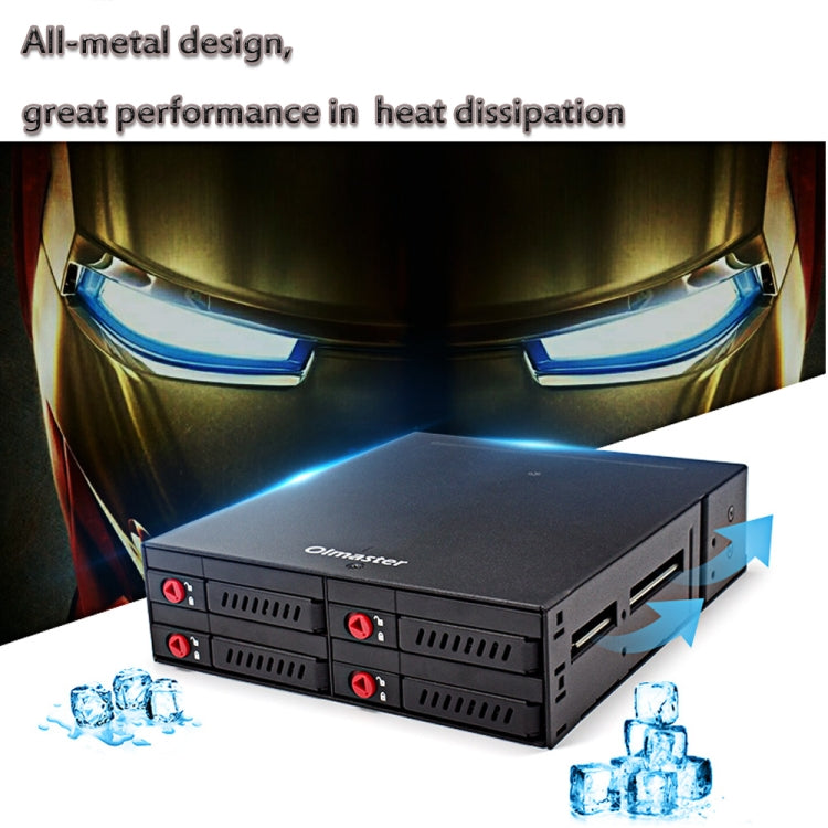 Boîtier de disque dur OImaster MR-6401 pour PC gaming