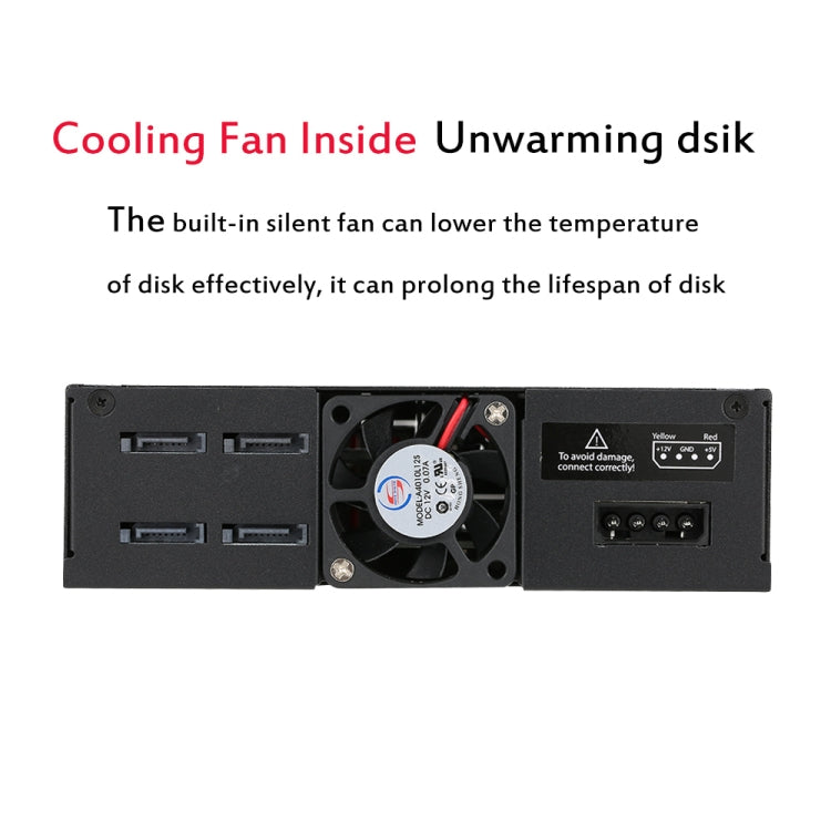 Boîtier de disque dur OImaster MR-6401 pour PC gaming