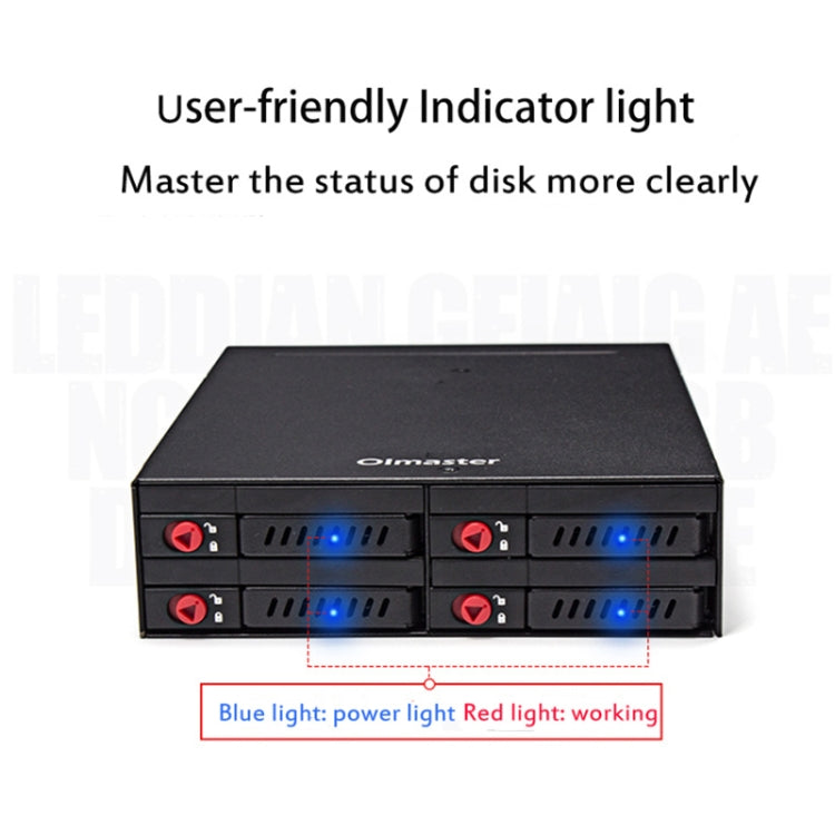 Boîtier de disque dur OImaster MR-6401 pour PC gaming