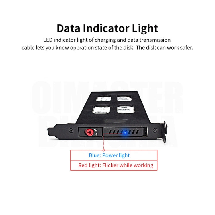 OImaster MR-9100 PCI Hard Drive Enclosure for Gaming PC