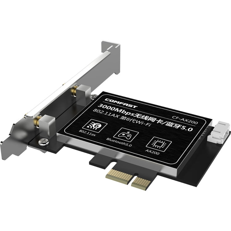 Carte réseau Wi-Fi 3000Mbps PCIE pour PC gaming AX200 PRO