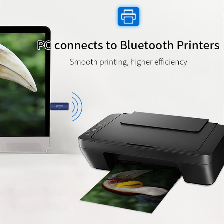 COMFAST CF-727B 1300Mbps Dual Band Gigabit USB Transceiver Portable Desktop Bluetooth V4.2 + Wireless WiFi Network Card