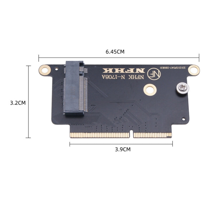Adaptateur SSD NVMe M.2 pour MacBook Pro A1708 - 2 pièces