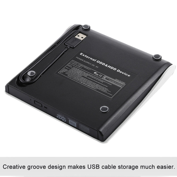 Graveur DVD USB 3.0 externe pour PC portable - Slim et
