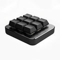 Vaydeer JP1011 Clavier mécanique à 9 touches Mini clavier personnalisé portable, longueur du câble: 1 m