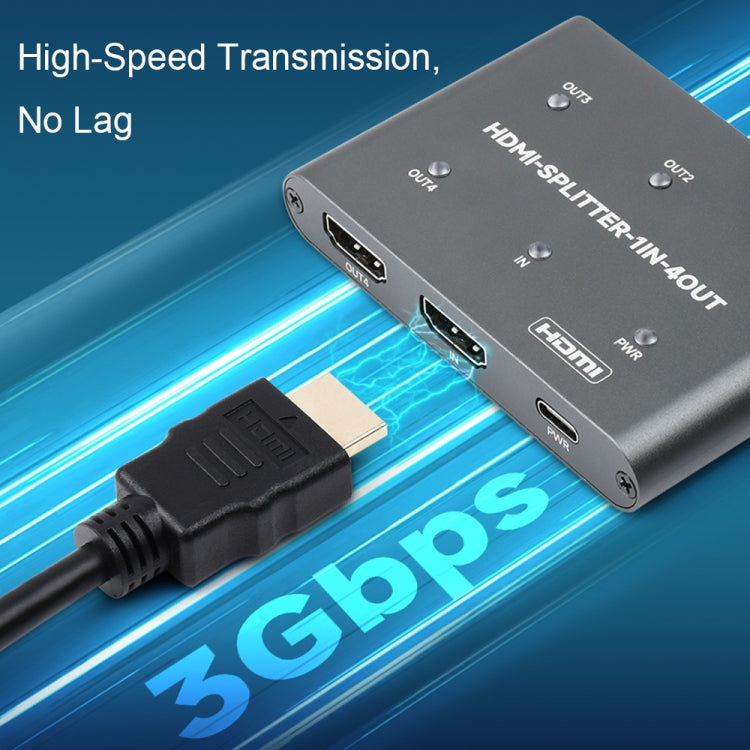 Répartiteur HDMI 4K Waveshare 23738 pour PC et Gaming