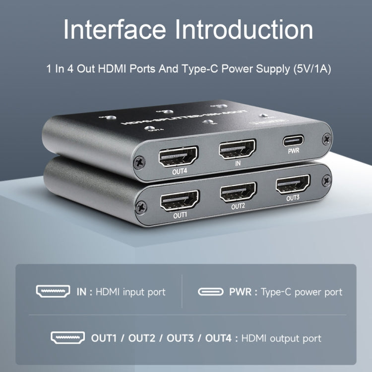 Répartiteur HDMI 4K Waveshare 23738 pour PC et Gaming
