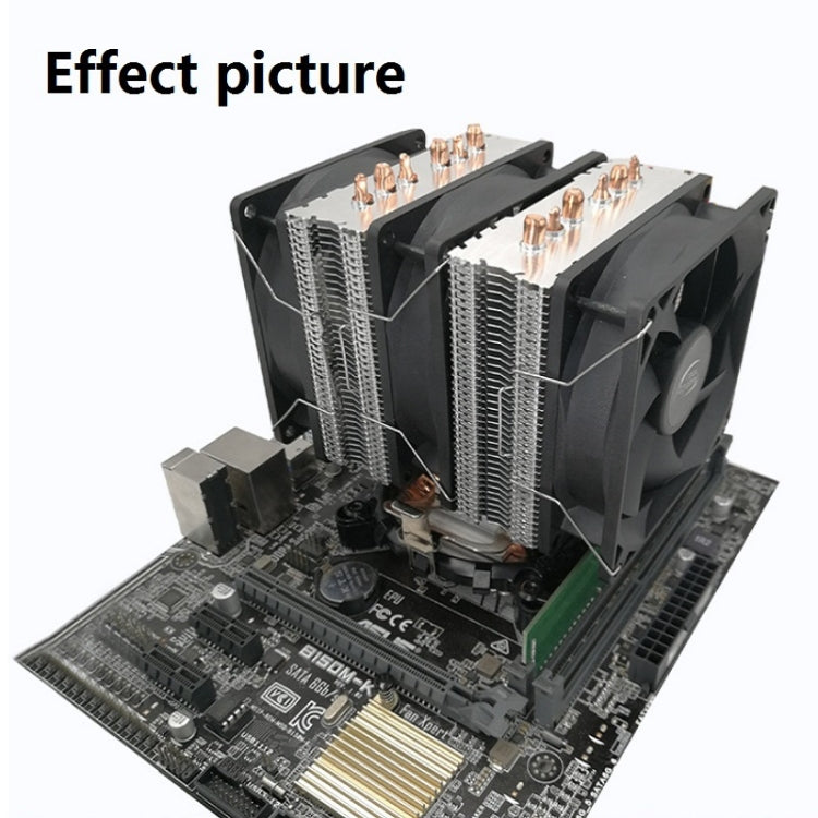 COOL STORM CT-4U CPU Cooler with Dual 9cm Fans