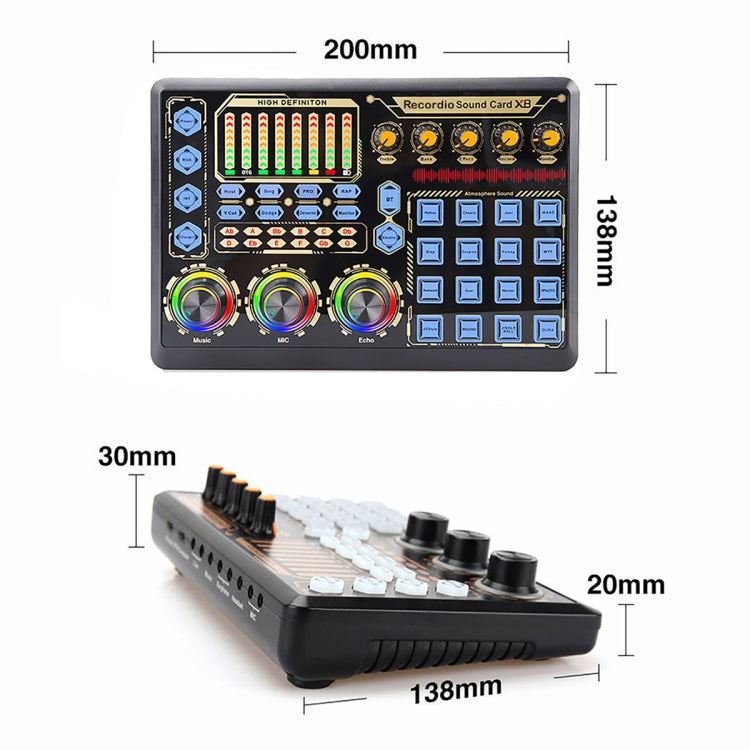 Carte son GAX-X8 pour microphone - Accessoire gaming pro