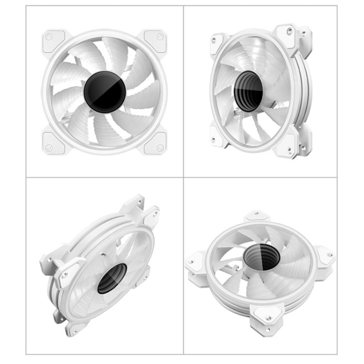 Ventilateur Gaming ARGB 12 cm COOLMOON pour PC -