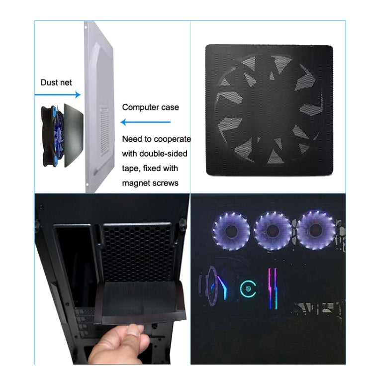 Accessoires PC : Filtre de Ventilateur Anti-Poussière