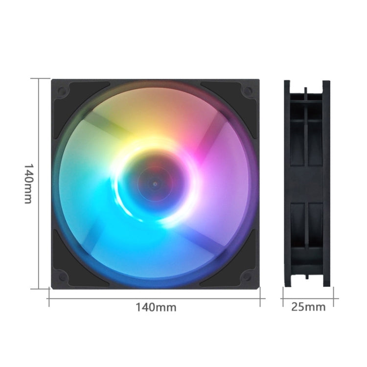 Ventilateur Gaming ARGB 14cm Shenguang pour PC Châssis