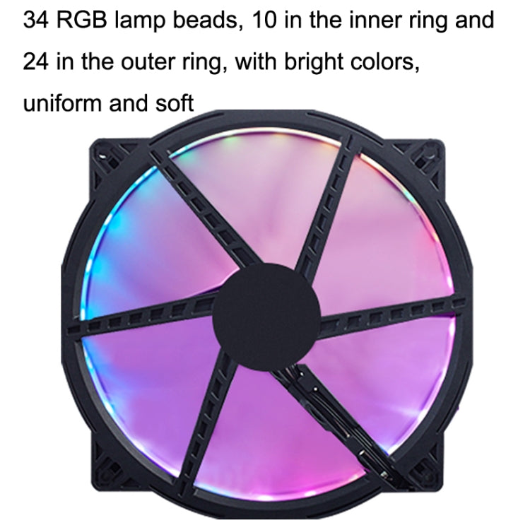Ventilateur ARGB 20cm pour PC Gaming - Fanner 2020