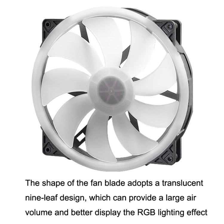 Ventilateur ARGB 20cm pour PC Gaming - Fanner 2020