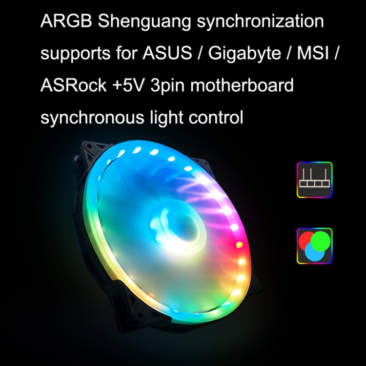 Ventilateur ARGB 20cm pour PC Gaming - Fanner 2020