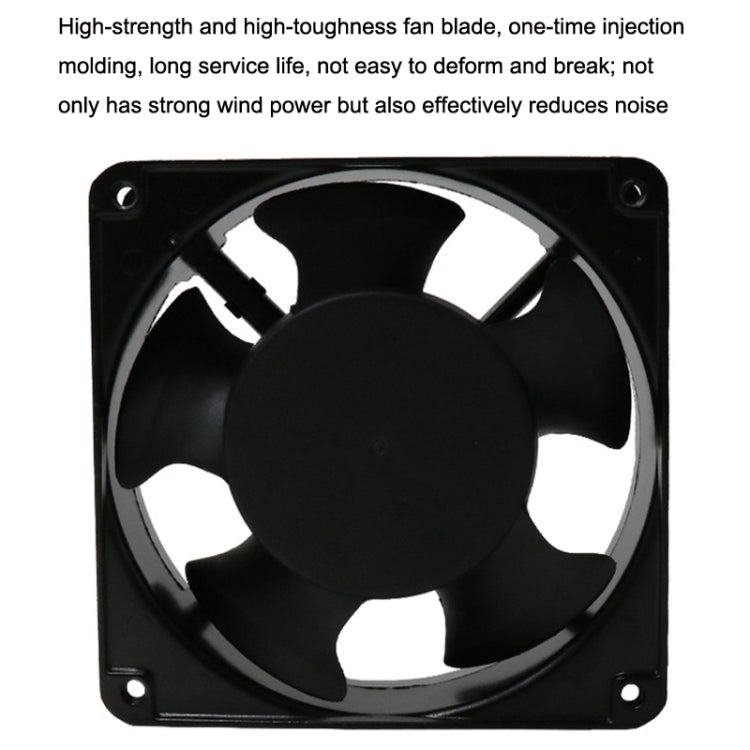 Ventilateur de refroidissement 12cm pour PC et gaming 220V