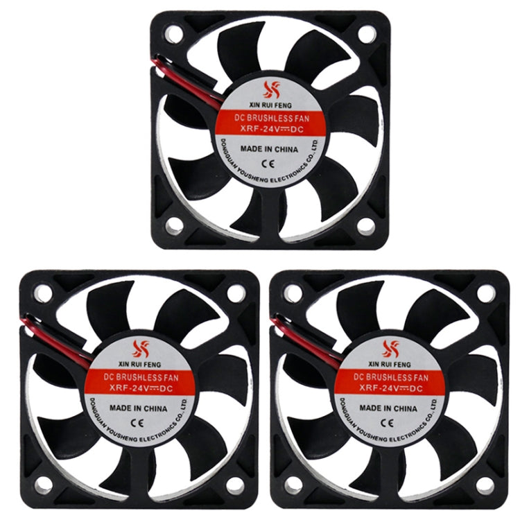 Ventilateurs de refroidissement silencieux pour PC - 3 pcs
