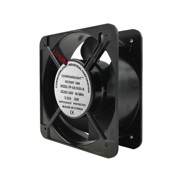 220V 38W 15cm Cabinet Roller Shaft Electric Cabinet, Oil Bearing Fan, Double Rolling Ball Bearing Fan