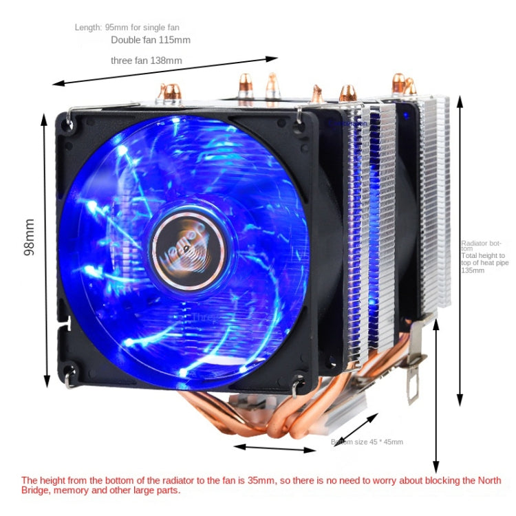 Radiateur PC silencieux en cuivre pour performance optimale