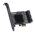 Carte d'extension SATA 3.0 pour PC - 8 ports adaptateur