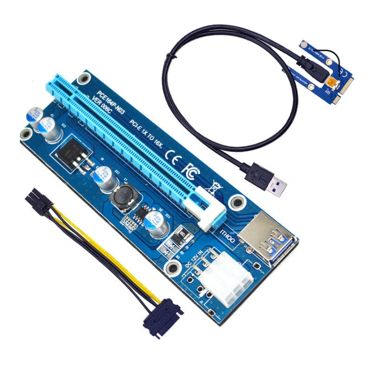 Riser Mini PCI-E 1X à 16X pour PC Gaming Externe