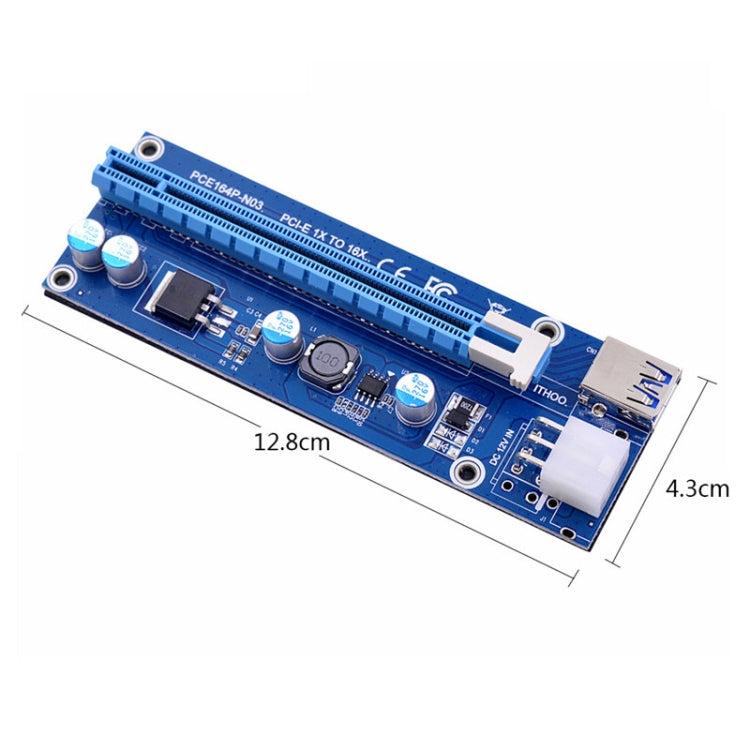 Riser Mini PCI-E 1X à 16X pour PC Gaming Externe