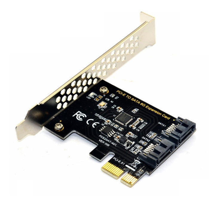 PCI-E 1X to SATA 3.0 Expansion Card for Gaming PC 6 Gbps