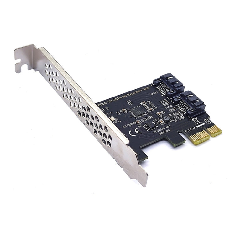 PCI-E 1X to SATA 3.0 Expansion Card for Gaming PC 6 Gbps