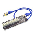 Adaptateur Riser PCI-E pour cartes graphiques PC Gaming
