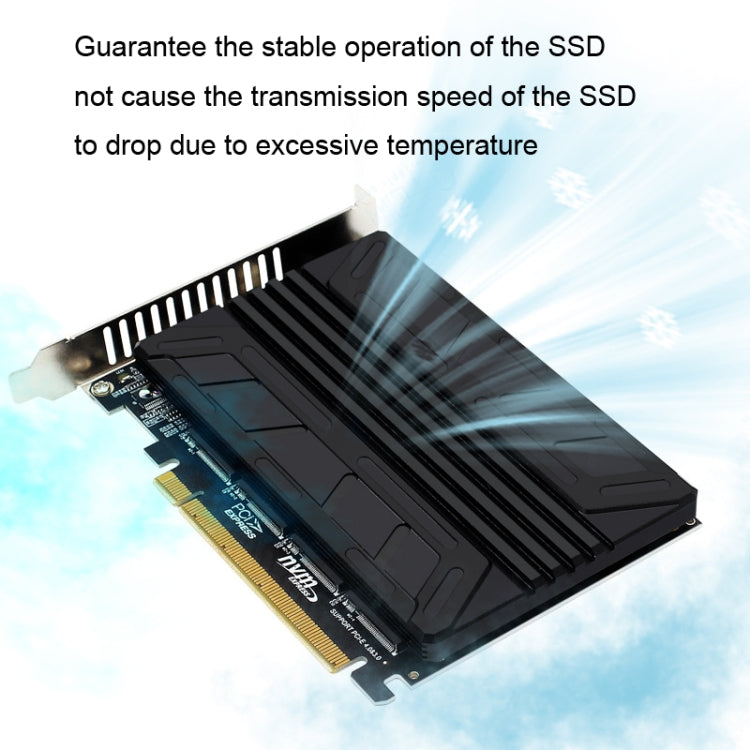 Carte mère PCIe SSD NVMe M.2 RAID avec dissipateur thermique