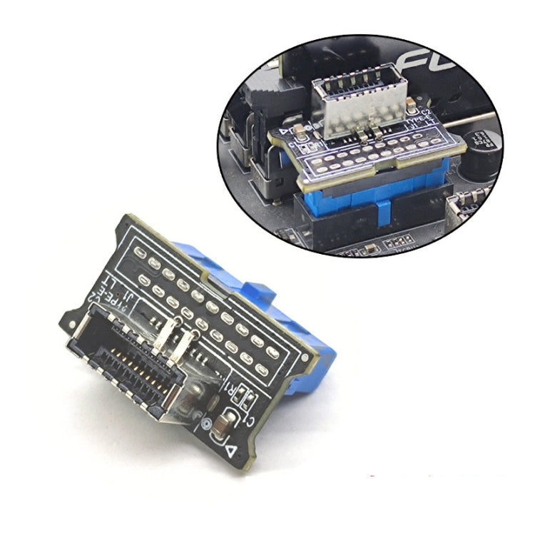 Adaptateur USB 3.0 19 broches pour PC - Extension pratique