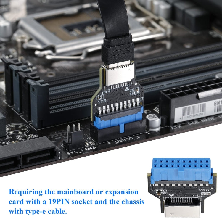 USB 3.0 19-Pin Adapter for PC - Practical Extension