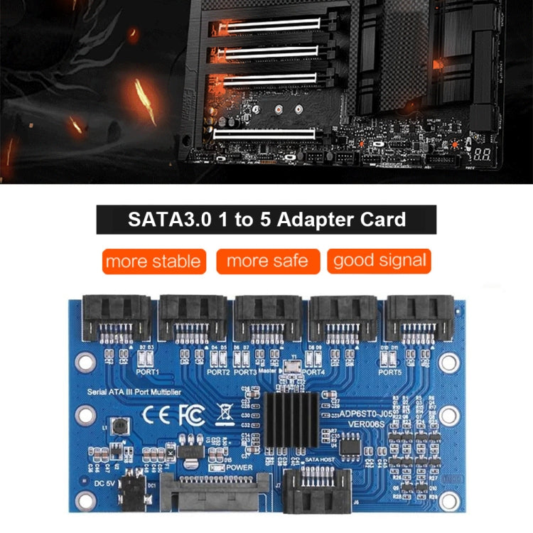Carte d'extension SATA 5 ports pour PC - Performances