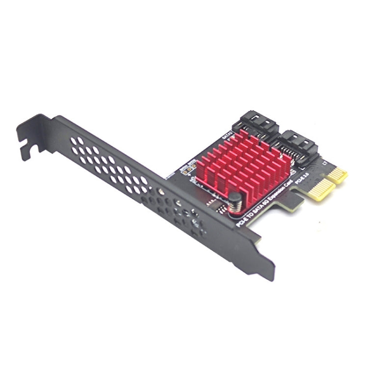 Carte PCI-E 1X vers SATA 3.0 pour PC Gaming - 2 Ports