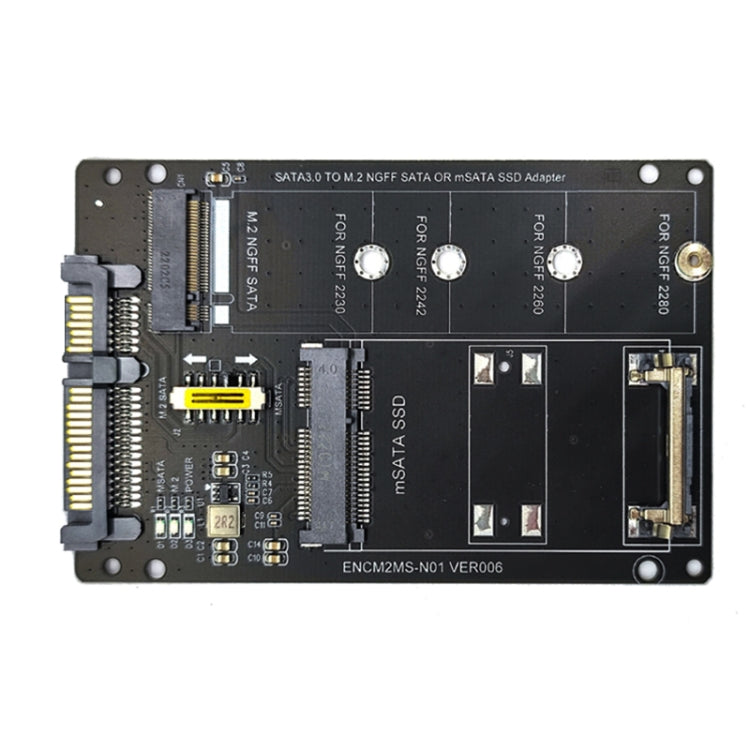 Convertisseur SATA 22PIN vers MSATA/M.2 SSD - Accessoire