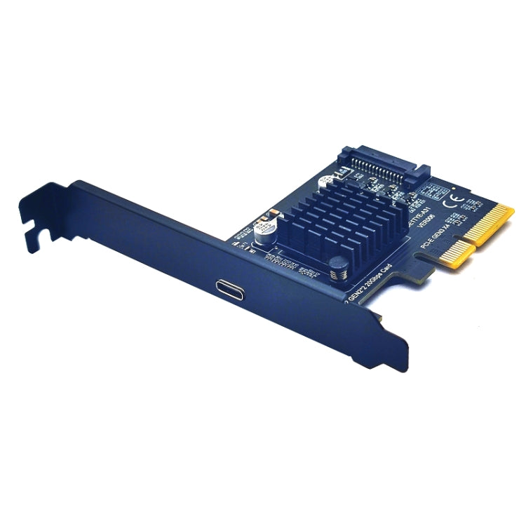 Carte PCI-E 4X vers USB 3.2 Gen2x2 Type-C pour PC Gaming
