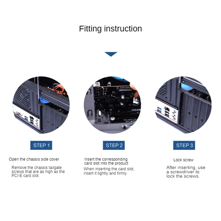 Carte PCI-E 4X vers USB 3.2 Gen2x2 Type-C pour PC Gaming