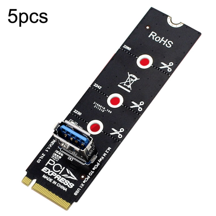 Carte d'extension graphique NGFF M.2 vers PCI-E USB 3.0