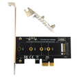 Adaptateur PCI-E 1X vers M.2 NVME pour PC Gaming