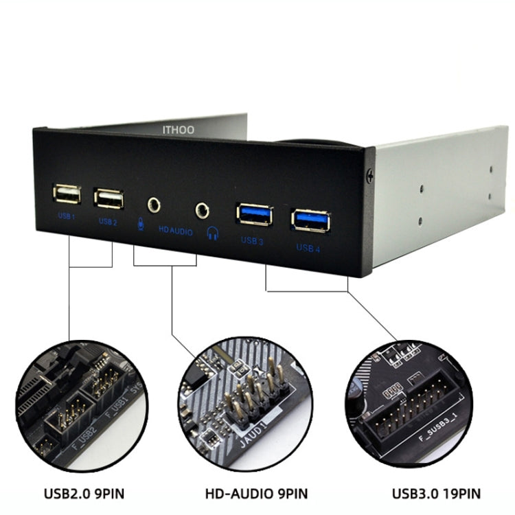 Accessoire PC : Panneau avant USB 3.0 et Audio HD