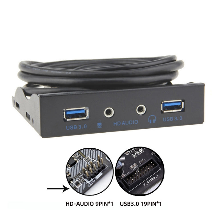 Panneau avant USB 3.0 et audio pour PC de bureau